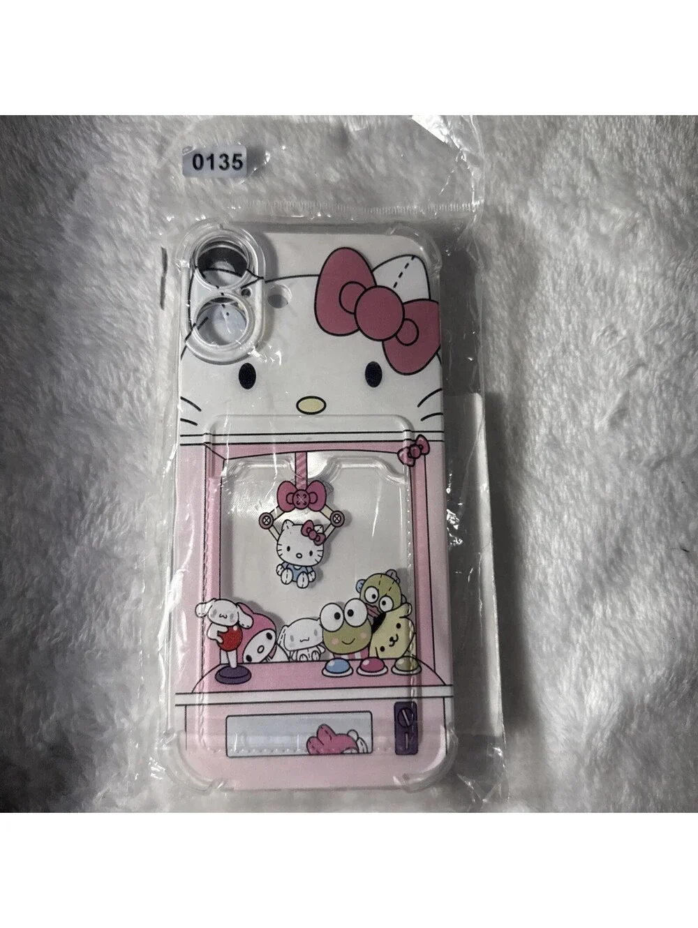 Viral Kawaii  Hello Kitty iPhone 16 Plus Arcade Claw Machine Style Pink NWT